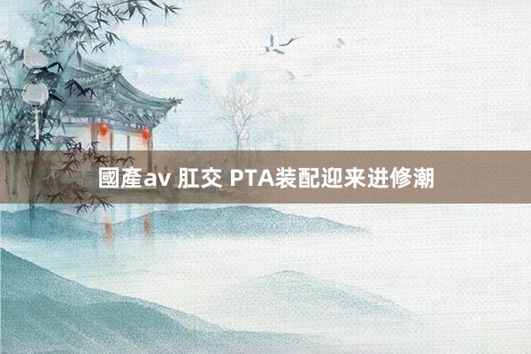 國產av 肛交 PTA装配迎来进修潮