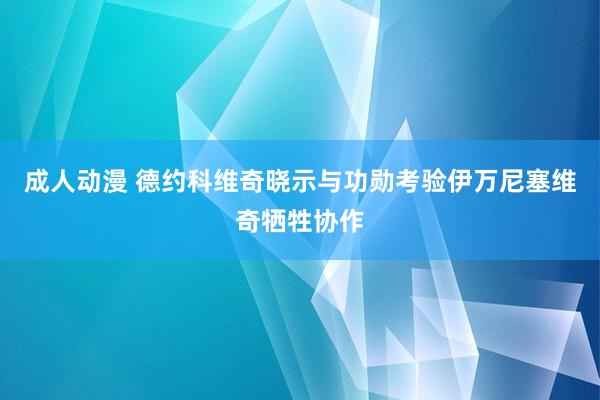 成人动漫 德约科维奇晓示与功勋考验伊万尼塞维奇牺牲协作