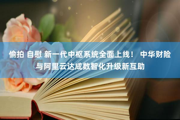 偷拍 自慰 新一代中枢系统全面上线！ 中华财险与阿里云达成数智化升级新互助