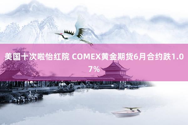 美国十次啦怡红院 COMEX黄金期货6月合约跌1.07%