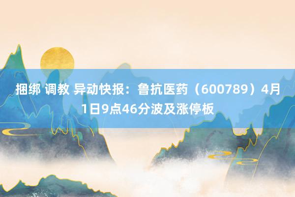 捆绑 调教 异动快报：鲁抗医药（600789）4月1日9点46分波及涨停板