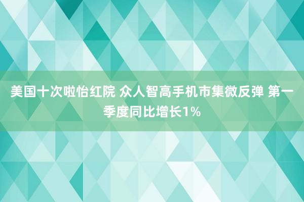 美国十次啦怡红院 众人智高手机市集微反弹 第一季度同比增长1%